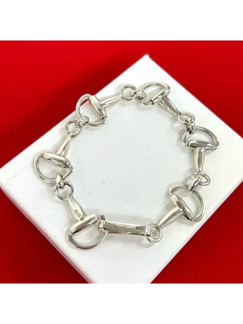 Gucci Horsebit Bracelet Tom Ford Era 925 Sterling Silver Chain Bangle
